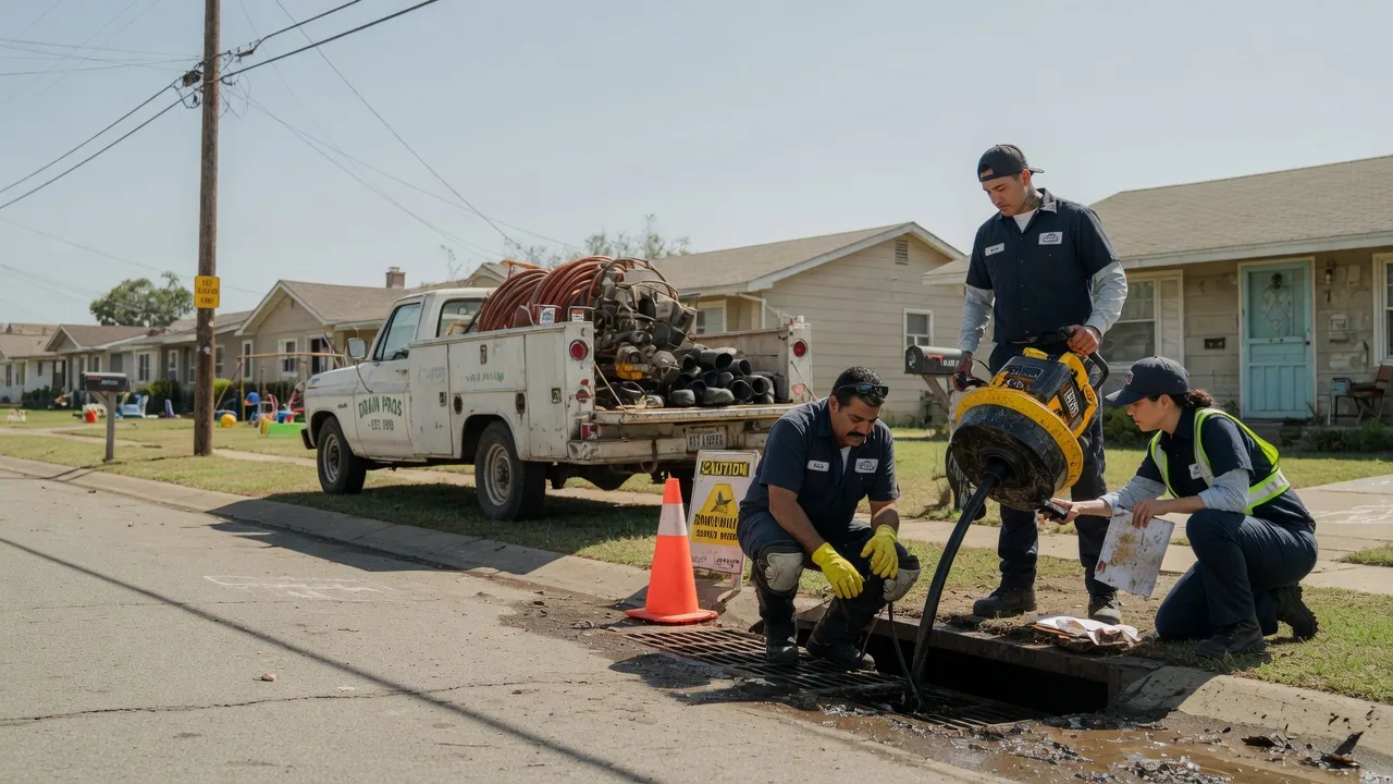Drain Cleaning in West, TX near me